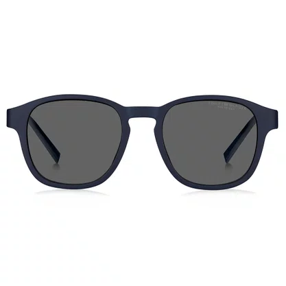 ARMAÇÃO DE ÓCULOS CLIP ON TOMMY HILFIGER AZUL E VERMELHO
