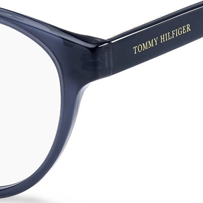 OCULOS ARMAÇÃO AZUL LISTRA ROSA DENTRO BL PTT WH AZUL