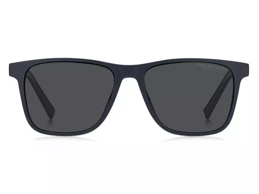 ÓCULOS ARMAÇAO CLIP ON TOMMY HILFIGER POLARIZADO AZUL