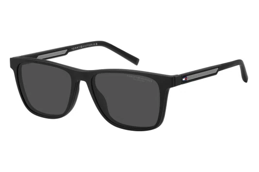 OCULOS ARMAÇÃO CLIP-ON TOMMY HILFIGER PRETO
