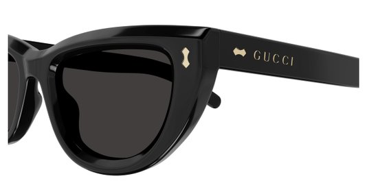 Óculos de Sol Gucci GG1521S 001 - Preto Brilhante