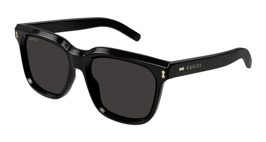 OCULOS DE SOL GUCCI BLACK GREY PRETO