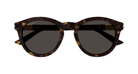 Óculos de Sol Gucci GG1501S 002 - Marrom Havana Escuro Brilhante 52