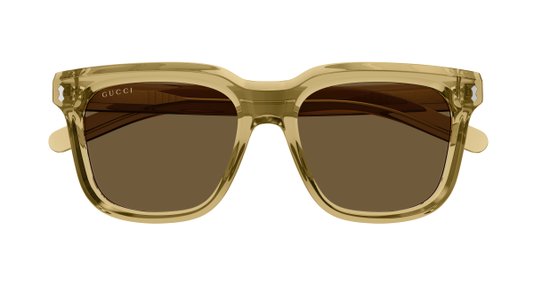 Óculos transparente amarelo Gucci de Sol GG1523S-004