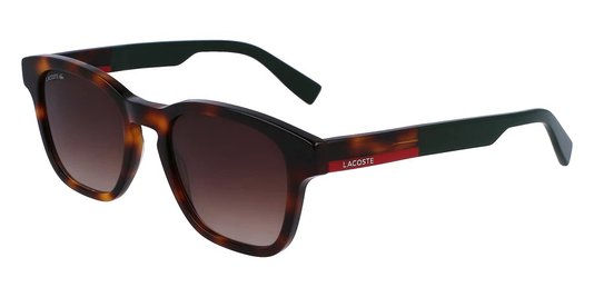 OCULOS DE SOL LACOSTE HAVANA E PRETO