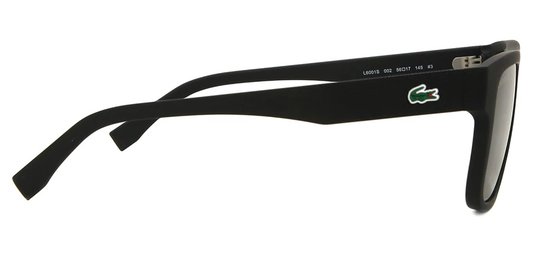 OCULOS DE SOL LACOSTE PRETO FOSCO