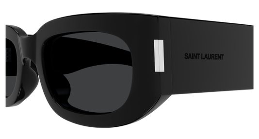 Óculos de Sol SAINT LAURENT SL697 001 Preto/Preto 51-21-140 Novo Autêntico-