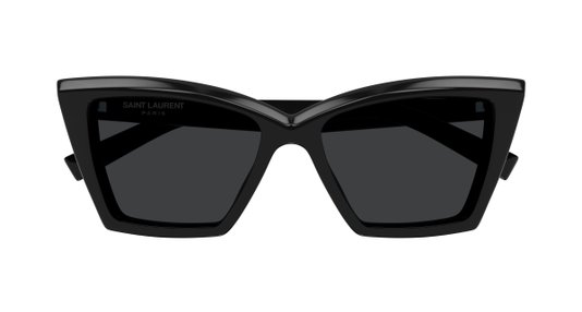 Óculos de Sol SAINT LAURENT SL657 001 Preto/Preto 54-16-140 Novo Autêntico-