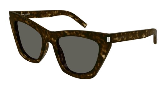 OCULOS DE SOL SAINT LAURENT HAVANA GREY  MARROM