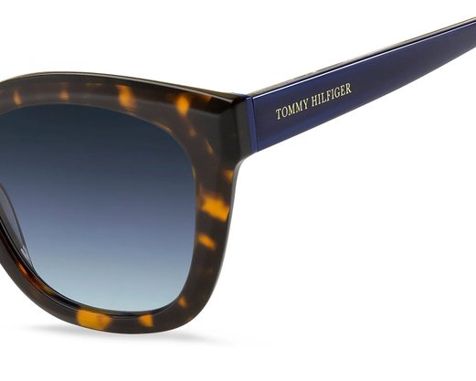 OCULOS DE SOLTOMMY HILFIGER COM HAVANA E AZUL