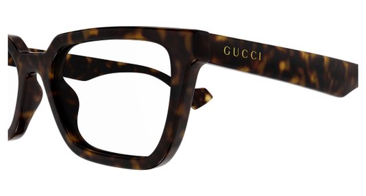 Óculos Gucci Receituário Havana GG1539O-002