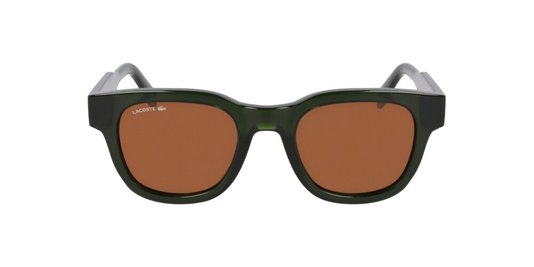 OCULOS LACOSTE KHAKI AMARELO