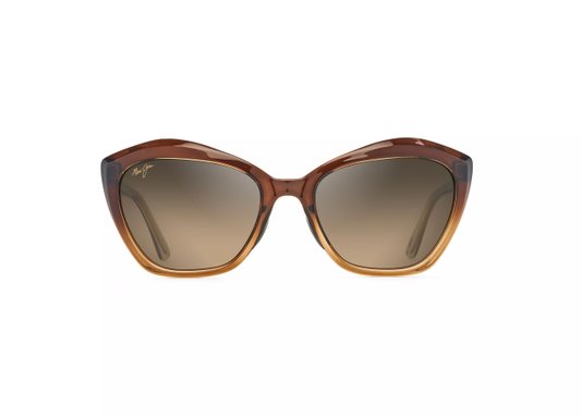 OCULOS MAUI JIM LOTUS MARROM GATO POLARIZADO
