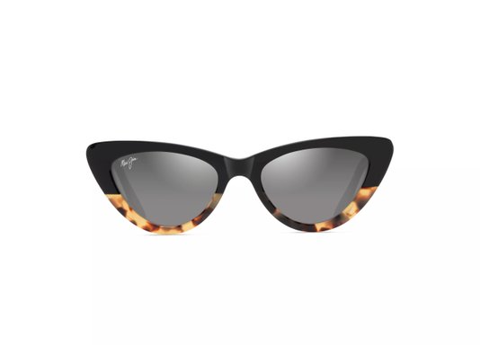 OCULOS MAUI JIM LYCITEE GATO PRETO E HAVANA