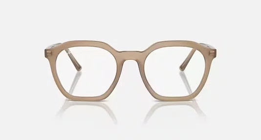 Óculos Armação Bege Rayban ALICE OPTICS 0RX7238 8355