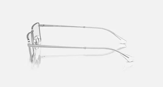 Óculos Armação Prata Rayban EMY OPTICS 0RX6541 2501