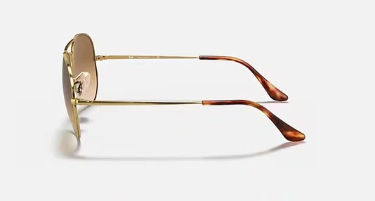 OCULOS RAYBAN AVIATOR METAL II METAL DOURADO PRETO