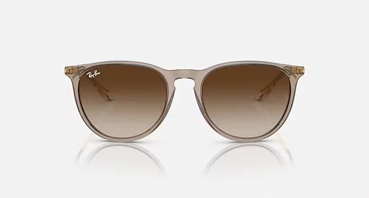 OCULOS RAYBAN ERIKA ARMAÇÃO MARROM CLARO PRETO