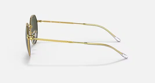 OCULOS RAYBAN JACK ARMAÇÃO DOURADA PRETO