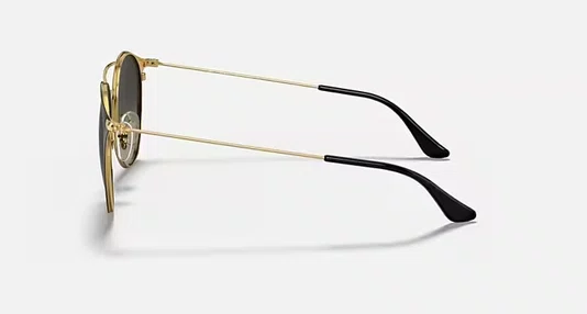 OCULOS RAYBAN METAL DOURADO COM PRETO PRETO