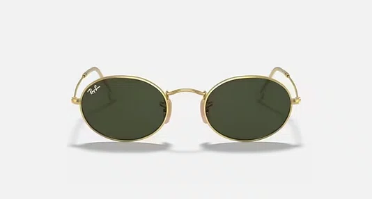 OCULOS RAYBAN OVAL LEGEND DOURADO