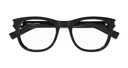 Óculos Armação de Grau preto Saint Laurent SL663-001