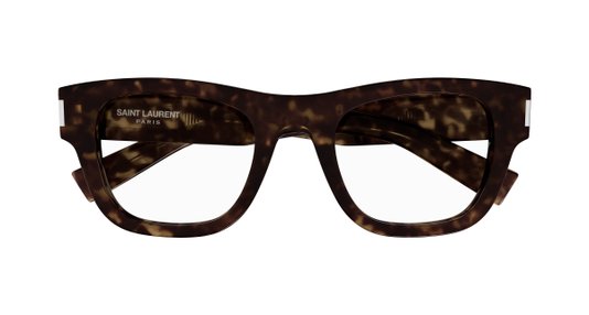 Óculos Armação Saint Laurent Havana marrom SL698-002