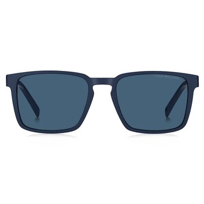 OCULOS TOMMY HILFIGER ACETATO AZUL FOSCO POLARIZADO AZUL