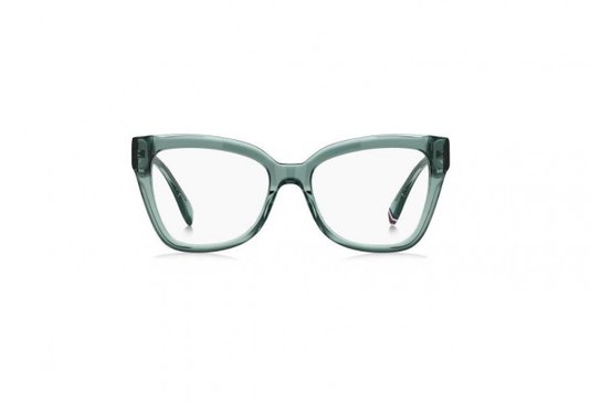 OCULOS TOMMY HILFIGER ARMAÇÃO FEMININO ACETATO BLUE NUDE