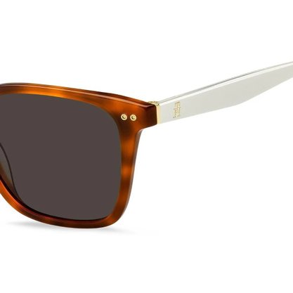 OCULOS TOMMY HILFIGER FEMI LARANJA COM BRANCO