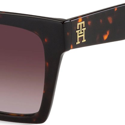 OCULOS TOMMY HILFIGER FEMININO ACETATO HAVANA   MARROM
