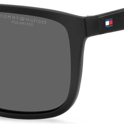 OCULOS TOMMY HILFIGER MASCULINO PRETO POLARIZADO