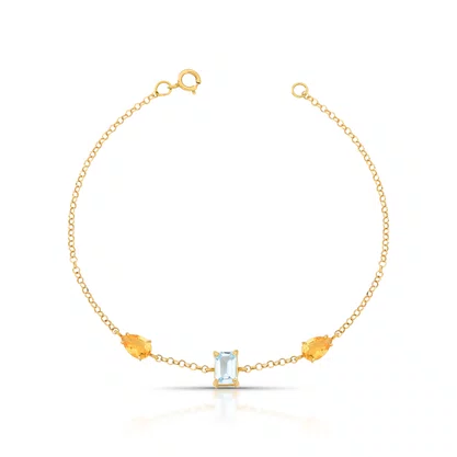 PULSEIRA AU AM 1 TOPÁZIO RETANG 7X5/2 GOTAS CITR 6X4 AMARELO