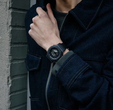 Relógio Casio G-shock Preto GA-2100BCE-1ADR