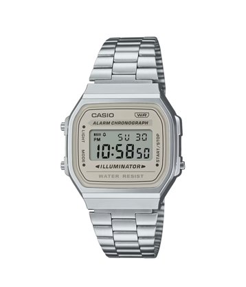 Relógio Casio Vintage Prata A168WA-8AYDF