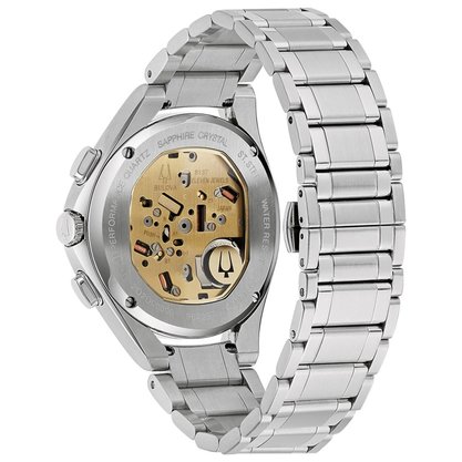 Relógio Bulova Curv Masculino Aço Prata 96a297n