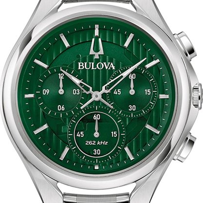Relógio Bulova Curv Masculino Aço Prata 96a297n