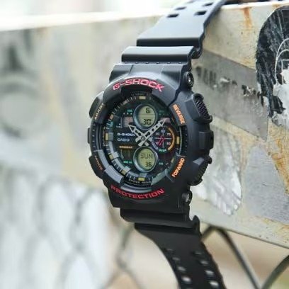 Relógio Casio G-Shock Preto GA-140-1A4DR