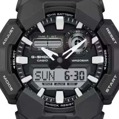 Relogio Casio G-Shock Preto GA-010-1ADR