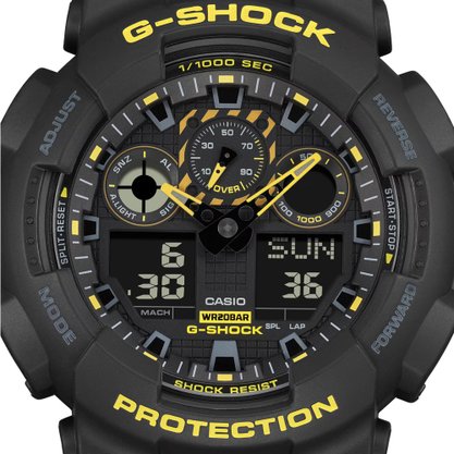 Relógio Casio G-Shock Preto GA-100CY-1ADR
