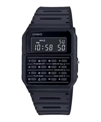 RELOGIO CASIO VINTAGE CALCULADORA PRETO