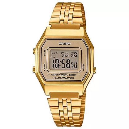 RELOGIO CASIO VINTAGE DOURADO