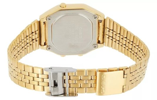 Relógio Casio Mini Vintage Dourado LA670WGA-9DF-SC