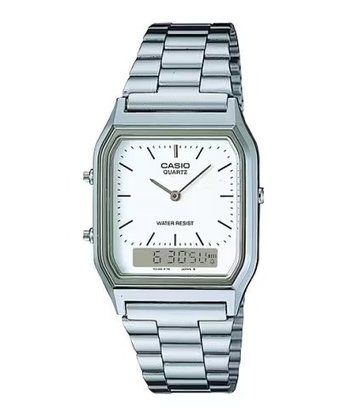 RELOGIO CASIO VINTAGE PRATA