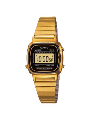 Relógio Casio Vintage Mini Dourado
