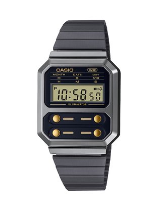 Relógio Casio Vintage Preto 4 Botões