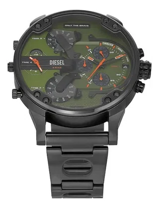 Relógio DIESEL cronógrafo verde masculino DZ7477B1 E1GX