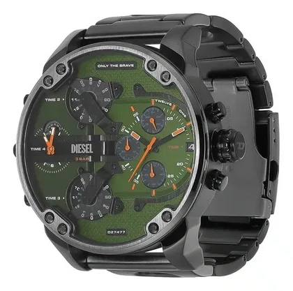 Relógio DIESEL cronógrafo verde masculino DZ7477B1 E1GX