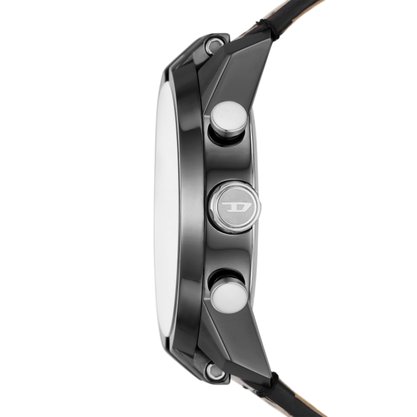 Relógio Diesel Masculino Couro Marrom e Grafite e Azul DZ4643B1