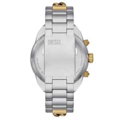 Relógio Diesel Masculino Spiked Em Aço Bicolor DZ4629B1